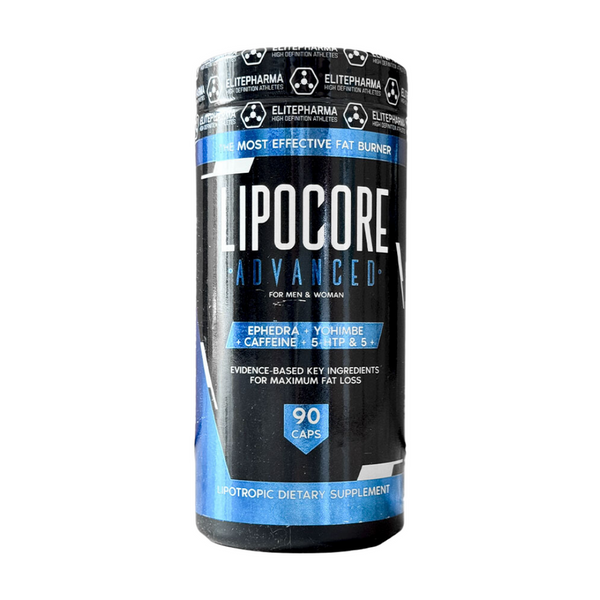 Lipocore - 90 Capsulas - Elitpharma - Quemadores