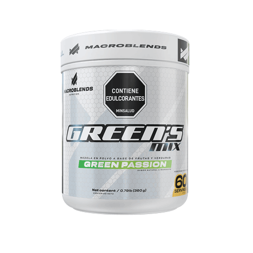 Greens 60 Servicios - Macroblends - Salud y Vitaminas