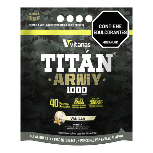 Titan Army - 12Lb - Vitanas - Gainers