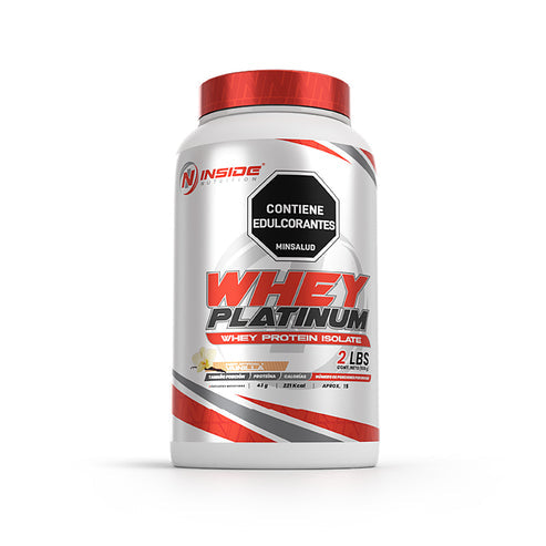 Whey Platinum 2Lb Vainilla - Inside Nutrition - Proteínas