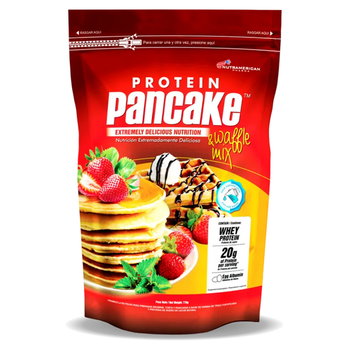 Protein Pancake & Waffle - Nutran - Alimentos y Snacks