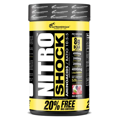 Nitro Shock - Nutran - Pre-Entrenos