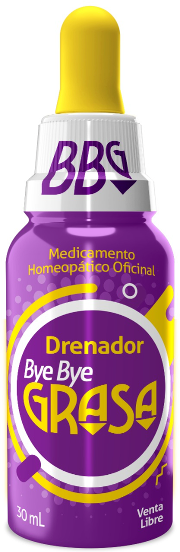 Drenador Bye Bye Grasa - gotas homeopáticas de cardo mariano y boldo - SupleMax Colombia