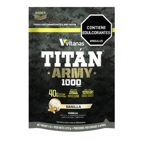 Titan Army - 5Lb - Vitanas - Gainers