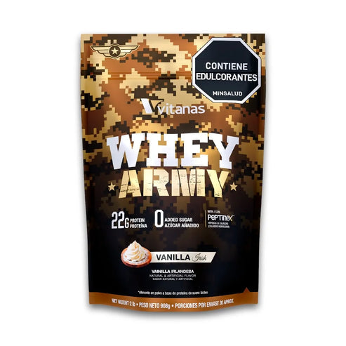Whey Army 2Lb - Vitanas - Proteínas