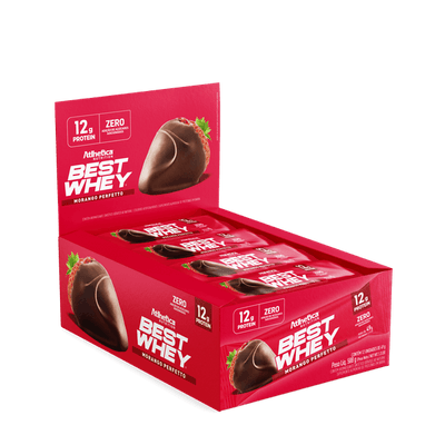 BEST WHEY BAR - CHESSECAKE DE FRESA