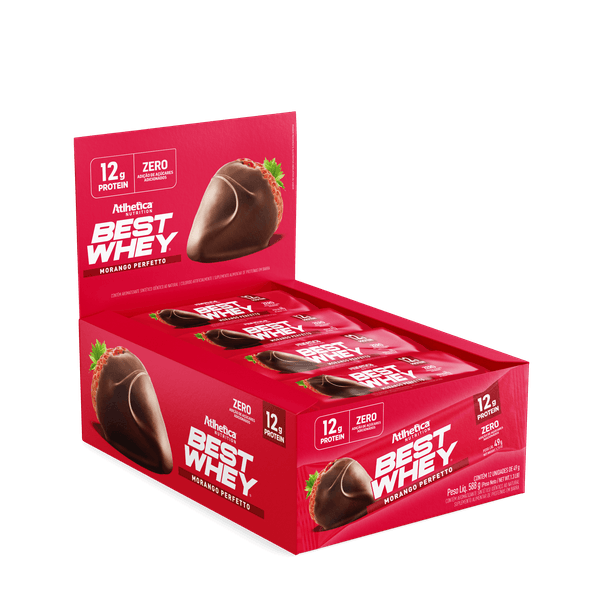 Best Whey Bar - Chessecake De Fresa - Atlhetica - Alimentos y Snacks