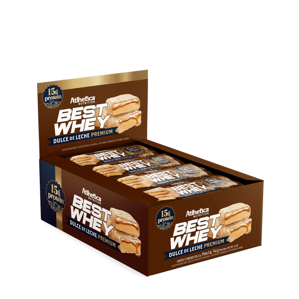 Best Whey Bar - Dulce De Leche - Atlhetica - Alimentos y Snacks