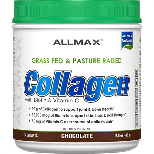 Collagen Biotin + Vit C De 44 Servicios - Allmax - Salud y Vitaminas