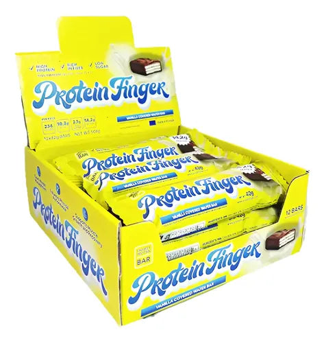 Protein Finger Barras X 12 Unidades - Nutran - Alimentos y Snacks