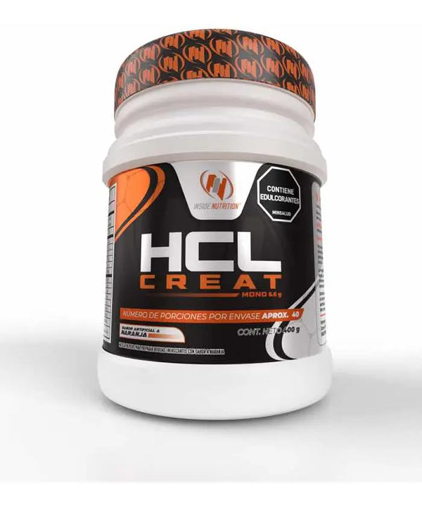 Hcl Creat X 400G - Inside Nutrition - Creatinas