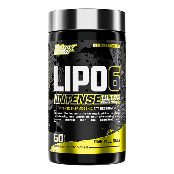 Lipo 6 Black Intense - Nutrex - Quemadores