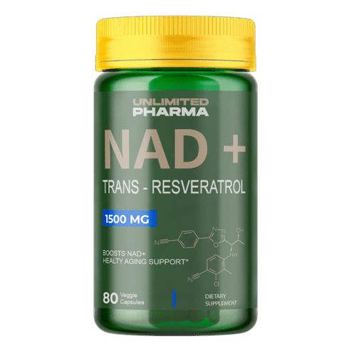 Nad + Resveratrol - Unlimited Pharma - Salud y Vitaminas