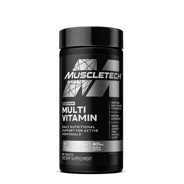 Platinum Multivitamin - 90 Tabletas - MuscleTech - Salud y Vitaminas