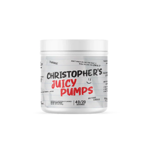 Raw Pump Christopher'S Juicy Pumps - Raw Nutrition - Pre-Entrenos
