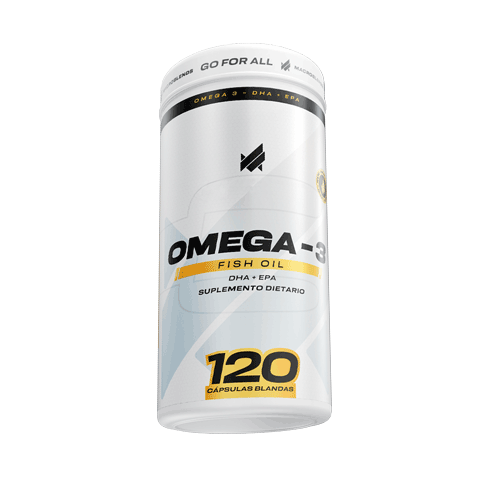 Omega 3 120 Capsulas - Macroblends - Salud y Vitaminas