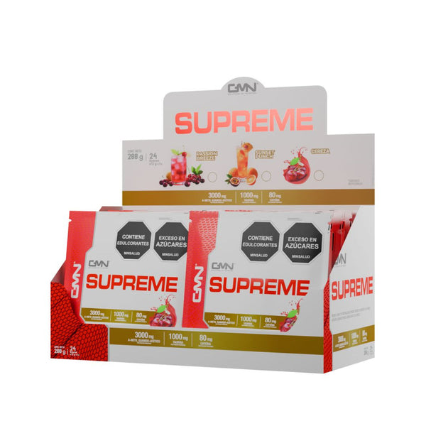 Supreme Creatina Gmn - Caja 24 Sobres - GMN - Creatinas