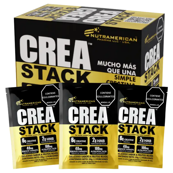 Crea Stack X 25 Sachets - Nutran - Creatinas