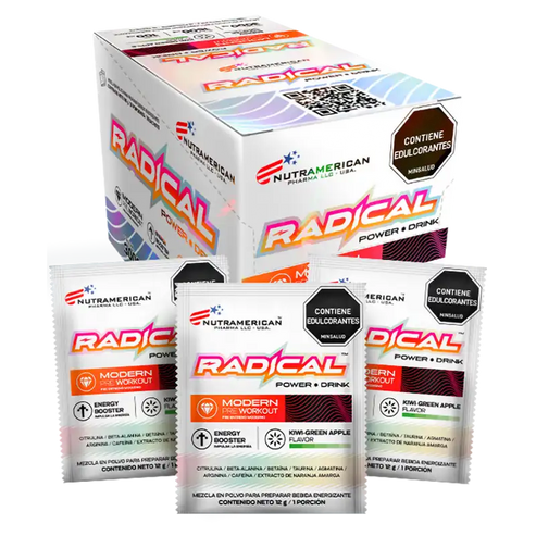 Radical Power 18 Sachets - Nutran - Pre-Entrenos